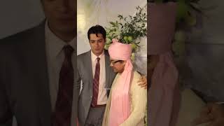 AamirKhan KISS to ex wife KiranRao at daughter IraKhans wedding reception