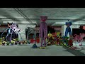 All poppy playtime monsters chase in an abandon mall parking pt2  garrys mod