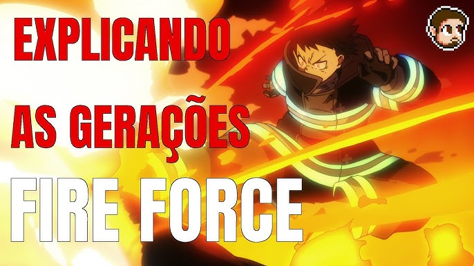 🇧🇷 Shinra Kusakabe NOVA FORMA SHINRA BANSHOMAN Fire Force (Enen