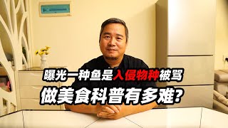 做美食科普有多难？连说一种食用鱼是入侵物种都会被人骂