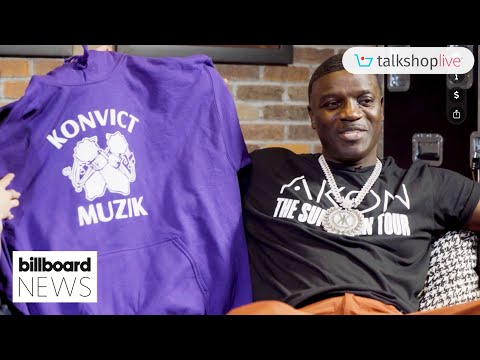 Akon and Sammy Wilk Show Love to Their Fans With New Merch & More On TalkShopLive | Billboard News