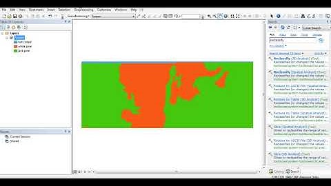 Reclassify, Overlay and Map Algebra of Raster Data in ArcGIS