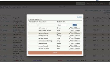 DesignerLogic: proposal status, customize the workflow