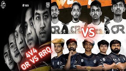 OR VS TSM Intense Fight | RRQ VS OR 4V4 Fight In Last Zone | BTR Chasing #1