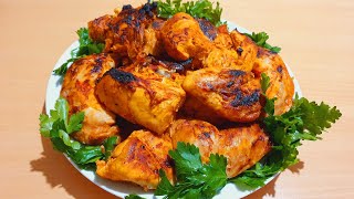 وصفة دجاج مشوي بالفرن بالنكهة ممتازه  An oven-roasted chicken recipe with excellent flavor and aroma