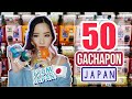 I GOT THEM IN JAPAN! ❤️ 50 GACHAPON Capsule Toys from TOKYO, JAPAN 🇯🇵