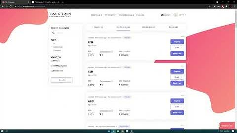 12) Understanding Tradetron Marketplace _ TT Uni By Venkat Algo