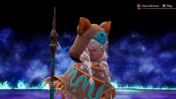 Bravely Default 2 [FINAL DEMO] - Anihal BeastMaster Asterisk Boss [~Level 13, Hard Difficulty]