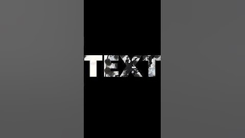 Quick Video Inside text - Vn Video editor