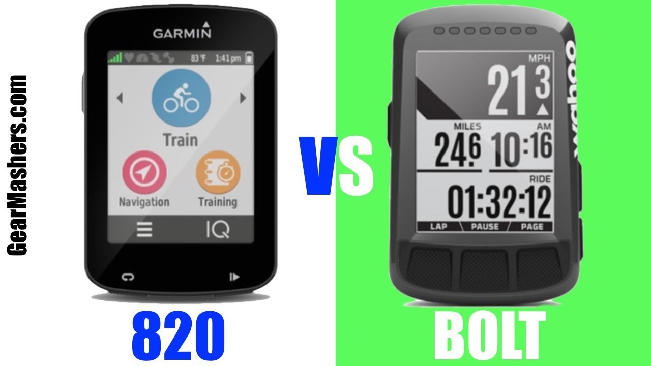 Garmin Edge 820 vs | Gear Mashers