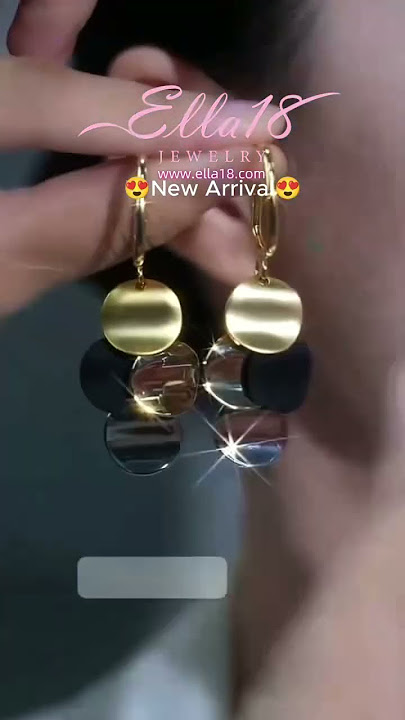 Beautiful Stunningš Elegant Earrings⤠| Share and like them |#shortsvideo