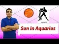 Sun in Aquarius (Traits and Characteristics) - Vedic Astrology