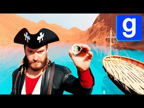 Видео: Я ПИРАТ В ГАРРИС МОД GAMEMODE Pirate Ship Wars Garry's Mod