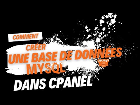 Comment créer une base de données MySQL dans cPanel et l'attribution de privilèges à un utilisateur