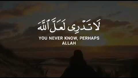 ((لاتدري لعل الله يحدث بعد ذلك أمراً)) حالات واتس آب قرآن كريم #ماهر المعيقلي