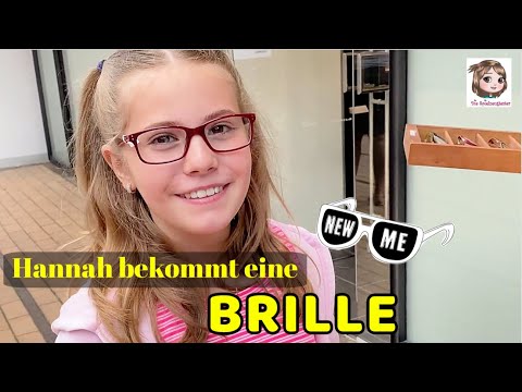 HANNAH BEKOMMT EINE BRILLE 😮 Für welche wird sie sich entscheiden? 👓