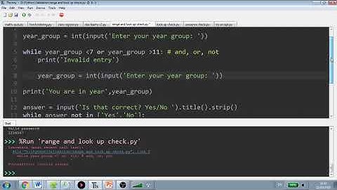 Range check and look up check (1)