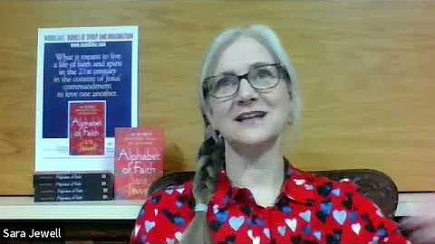Author Sarah Jewell on Alphabet of Faith: Recorded...
