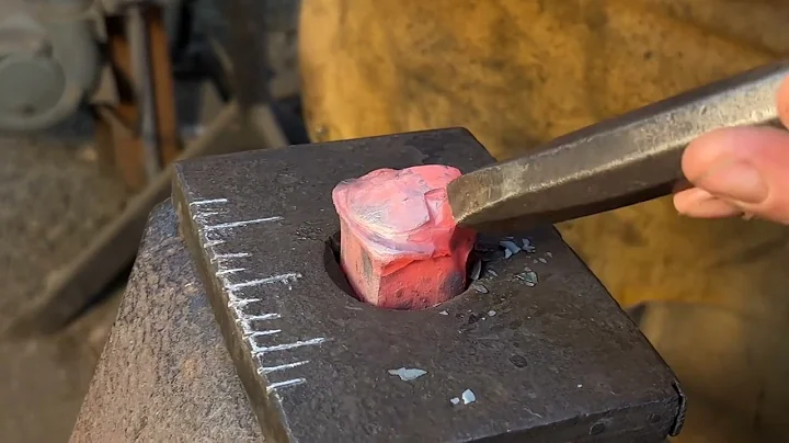 Forging a head-Bison
