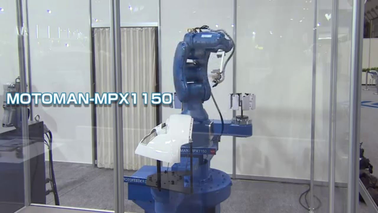 安川電機 15 国際ロボット展 小物部品塗装セルシステム Youtube