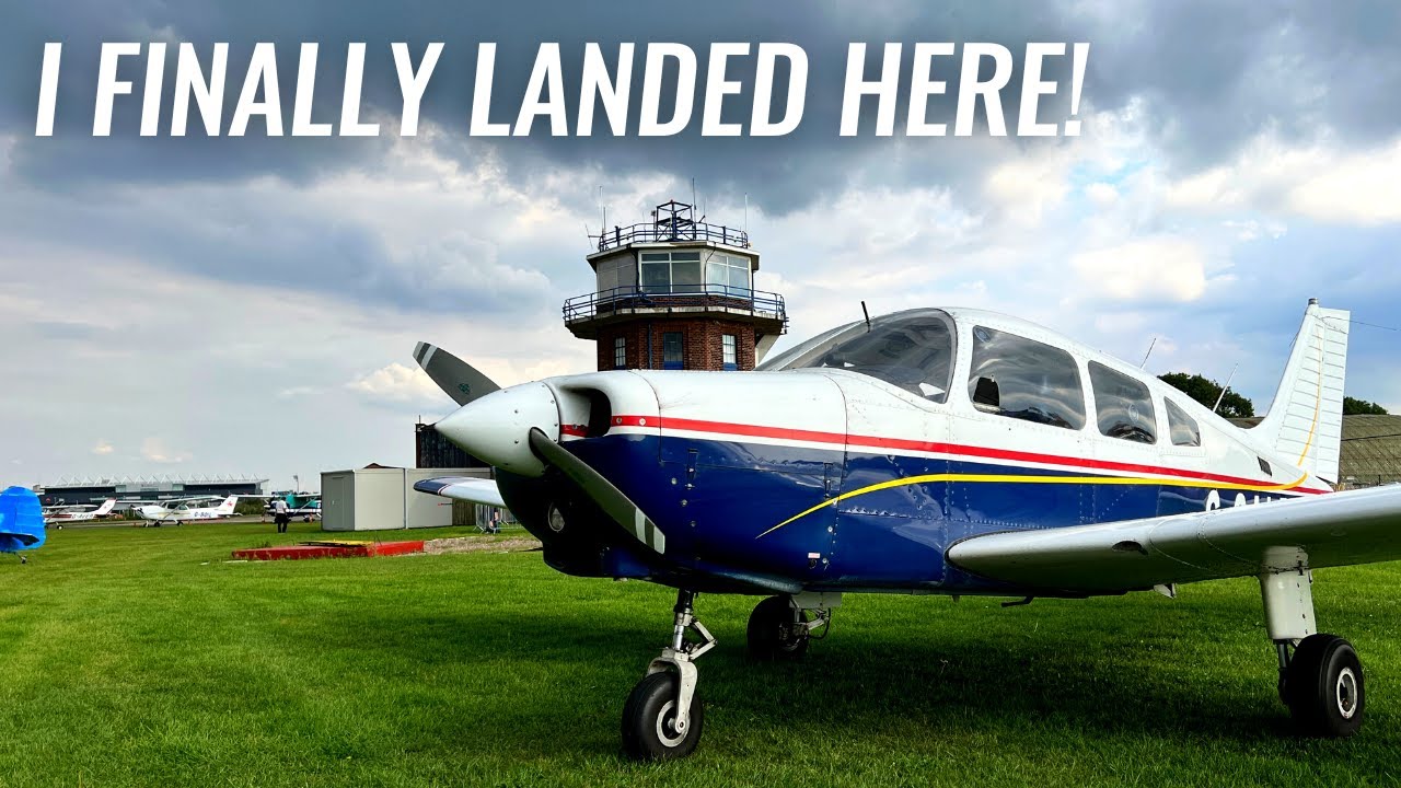 flying-a-plane-to-manchester-s-second-airport-youtube