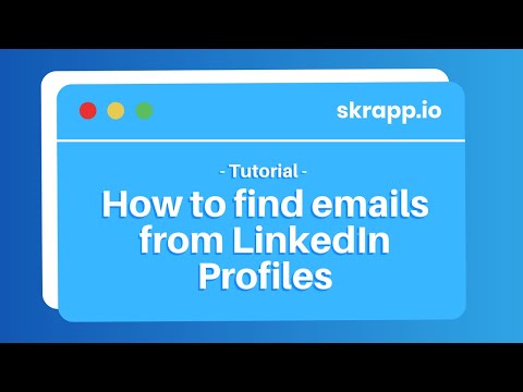 How to Find Emails of LinkedIn Users - Skrapp.io