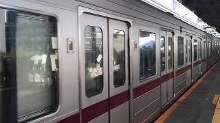 東武20050系21854F中目黒駅発車