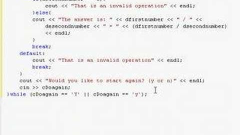 c++ Programming Tutorial 2 (Part 2 of 2)