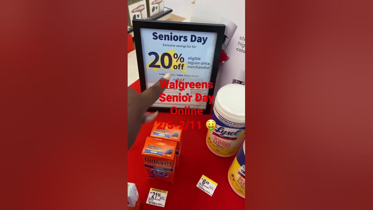 Walgreens Senior Day & Online Event momthahustler walgreens senior 