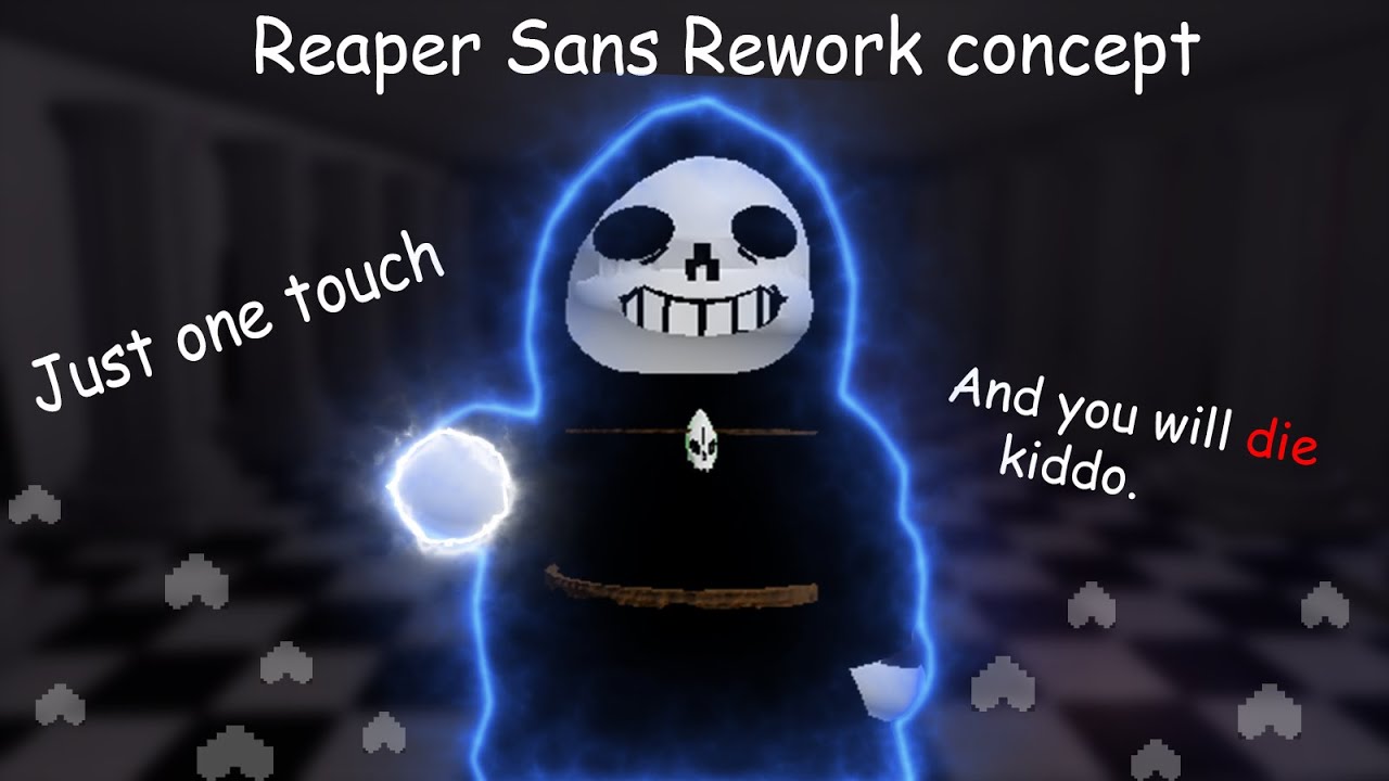 Reaper sans by Ereibia_Void on Sketchers United