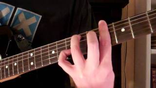 how to play the g#m7 chord on guitar (g sharp minor 7)
