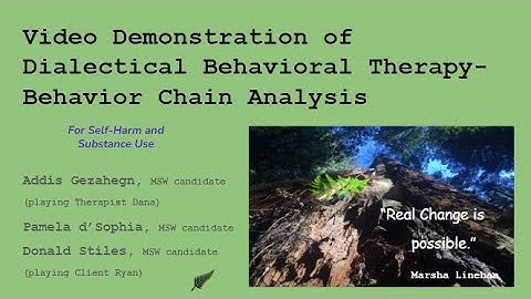 Dialectical Behavioral Therapy Role Play