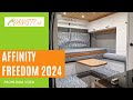 Freedom affinity camper vans 2024  prohldka vozu  roomtour