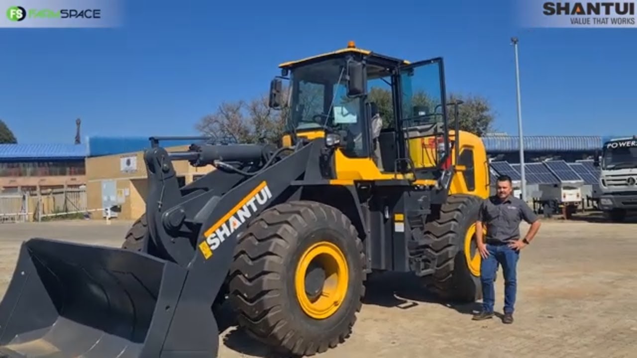 Shantui launch 2 nuwe wheel loaders by NAMPO 2024, kom kyk wat hulle alles het.