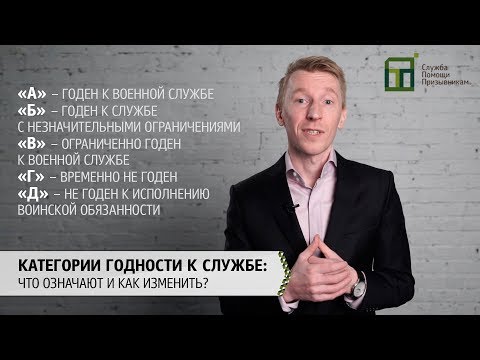 Категории годности к военной службе: что означают и как изменить?