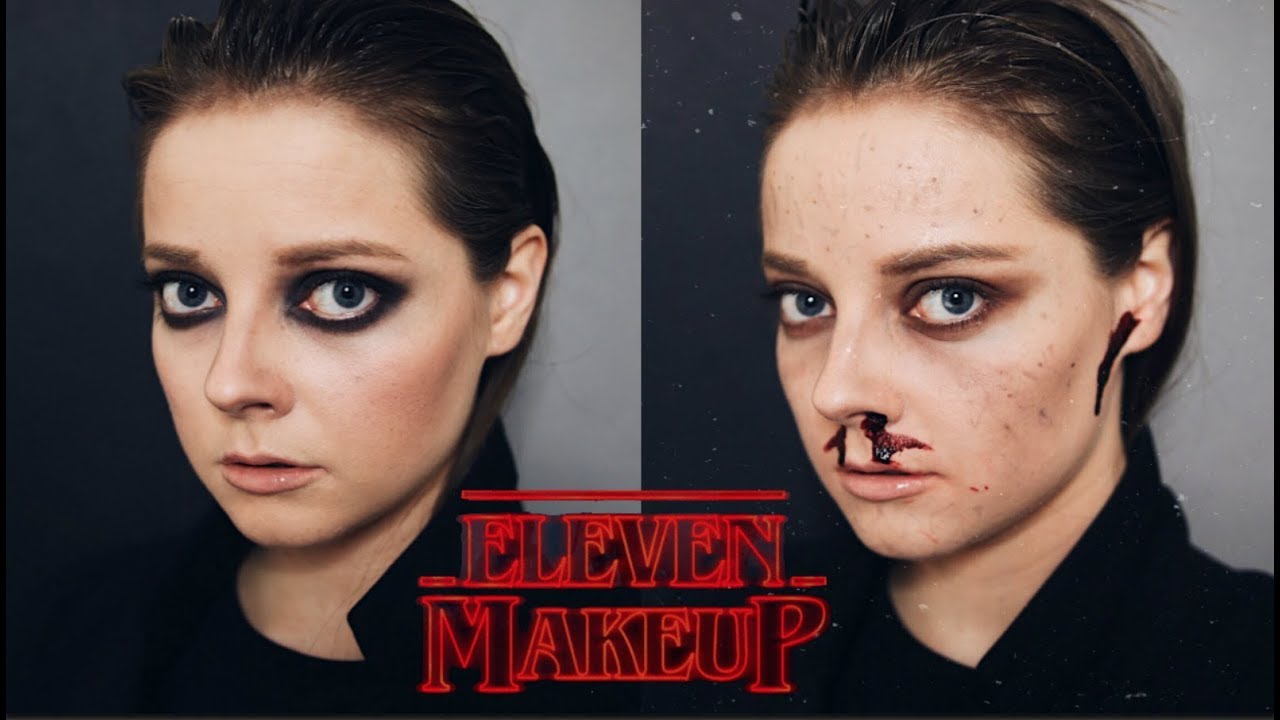 Stranger Things Eleven Makeup Tutorial X2 Calliesakura Youtube