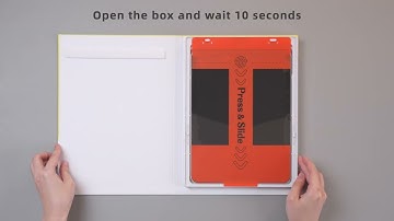 SPARIN W06 Installation Guide for Tablets Screen Protector with Easy Application Tray Box