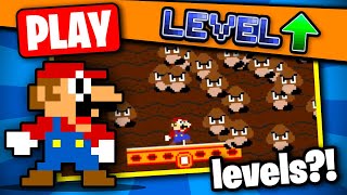 LEVEL UP Mario Levels BUT you can PLAY them?! screenshot 5