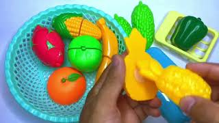 大量おままごと トントンおもちゃ 野菜 果物 カット音 Cutting Fruits And Vegetables Asmr