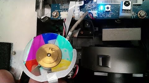 Acer Projector Color Wheel / Colour Wheel working..