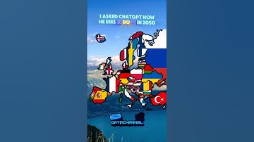 I asked ChatGPT how he sees Europe in 2050🇪🇺 #shorts #mapping #europe #future #ai #chatgpt #foryou