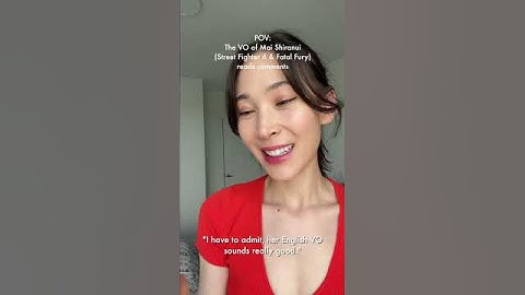 VO of Mai Shiranui (Street Fighter & Fatal Fury) Reads Comments