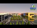 Viens construire dans notre ville  la zone commerciale  127 live minecraft