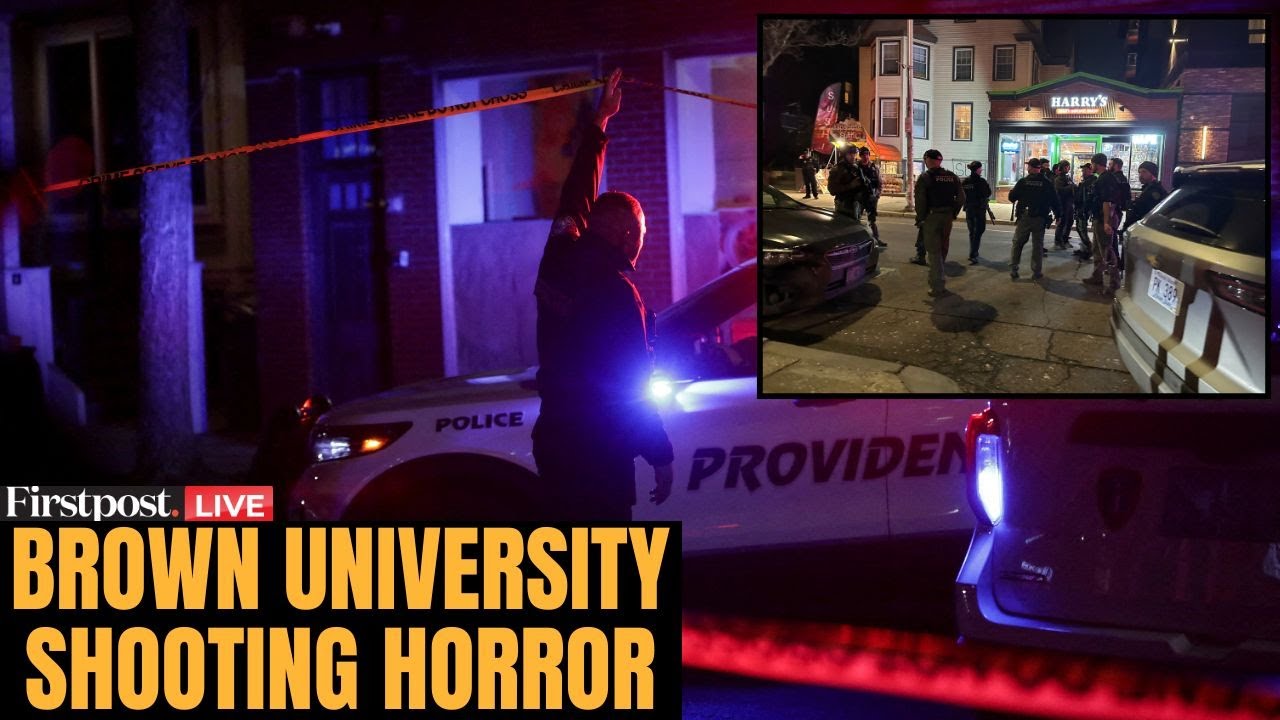 LIVE: Two Students Dead, Nine Wounded in Brown University Shooting | Police Hunt Suspect | N18G