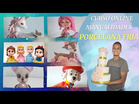 Cursos de modelado con porcelana fría 2024 