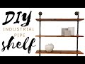 How to Make an Industrial Pipe Shelf