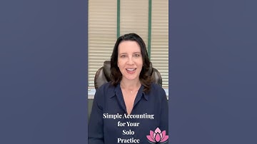 Simple Accounting for your Private Practice! #privatepracticesuccess #privatepracticetherapist