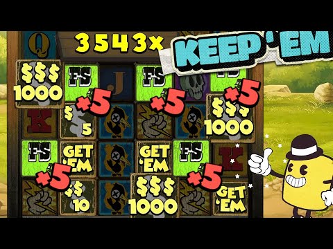 THE CRAZIEST KEEP EM 5 SCATTER HITS THREE 1000X IN ONE SPIN!