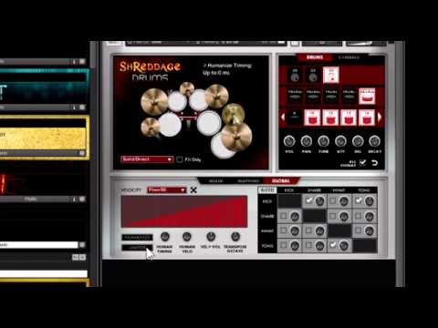 Shreddage Drums: Introduction & Walkthrough (Rock and Metal Drums for Kontakt)