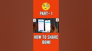 Share Bgmi From One Device To Another Device 📲 Share BGMI+OBB Folder Trick